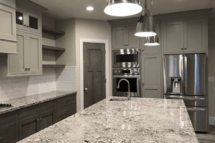 Custom kitchen detail
